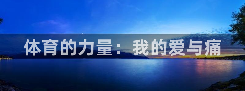 利记官网下载招商：体育的力量：我的爱与痛