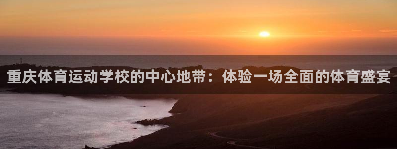 利记官网下载平台注册：重庆体育运动学校的中心地带：体验一场全